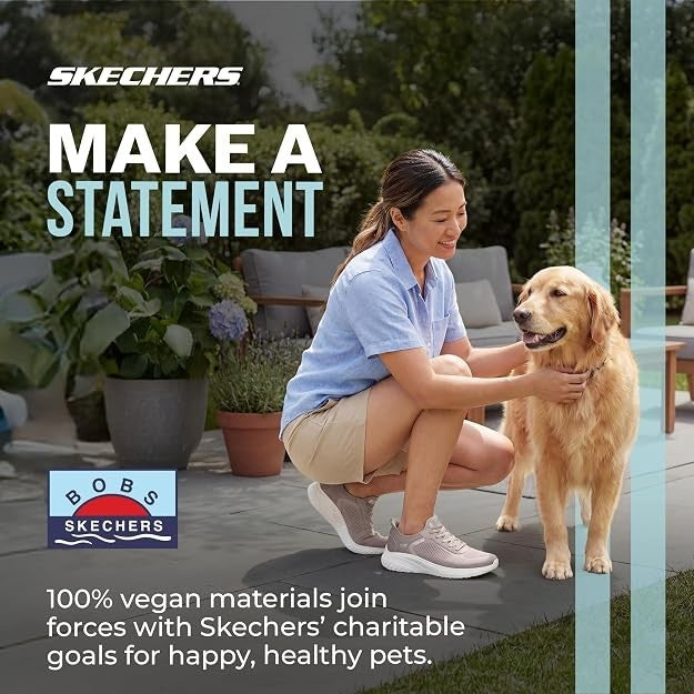 Skechers Women's Hands Free Slip-Ins: Bobs Sport Squad Chaos-Current Muse Sneake