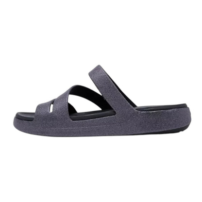 Crocs Women's Getaway Glimmer Strappy Sandals - Women's Size 9 - Deep Navy