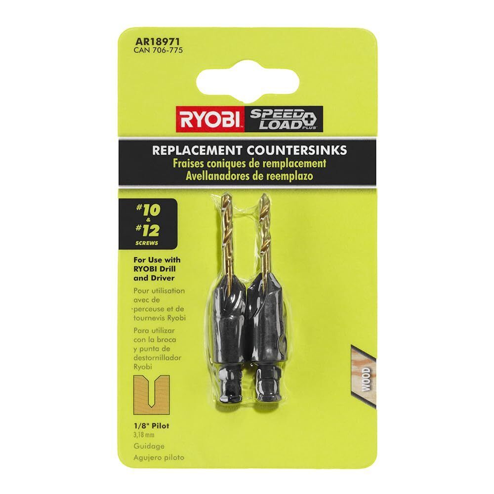 Ryobi #10 & #12 Replacement Countersinks