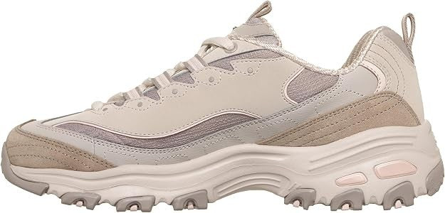 SKECHERS D'Lites Modern Classic Taupe women’s  Air-Cooled Memory Foam 150872