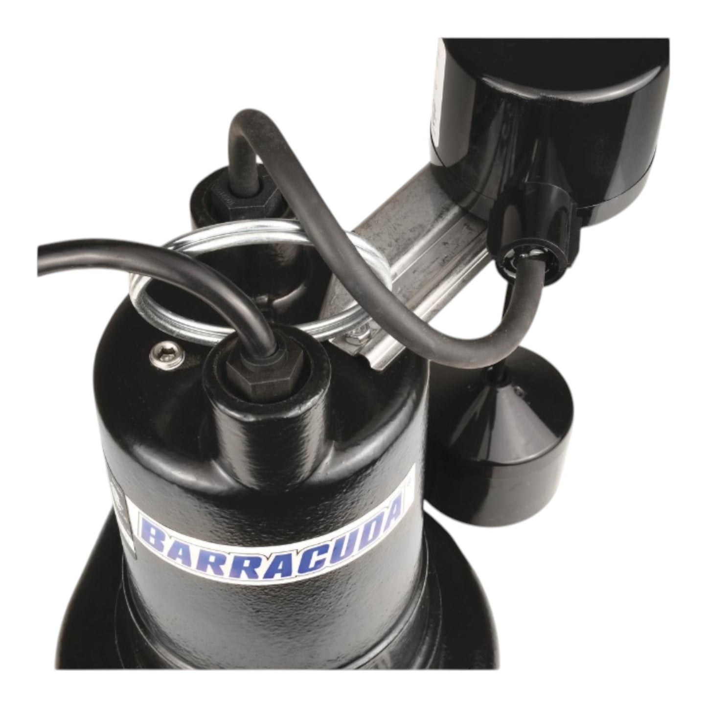 Barracuda 1/3 HP Cast Iron Sump Pump w/ Vertical Switch, BAS33V-1-10, 55 GPM