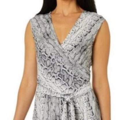 Emma & Michele Snake Print Jumpsuit Size 12