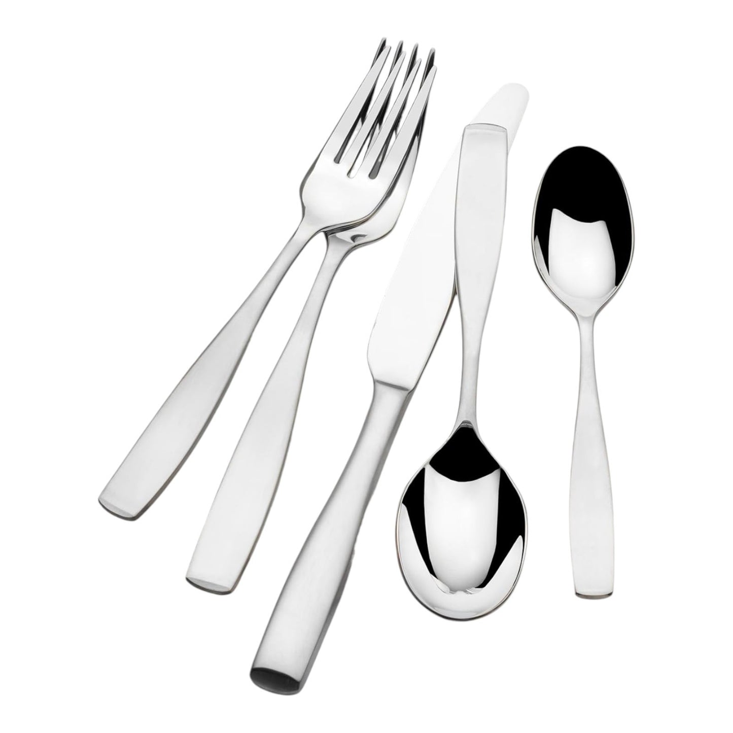 Mikasa Satin Loft 18/10 Stainless Steel 65pc. Flatware Set (Service for Twelve)