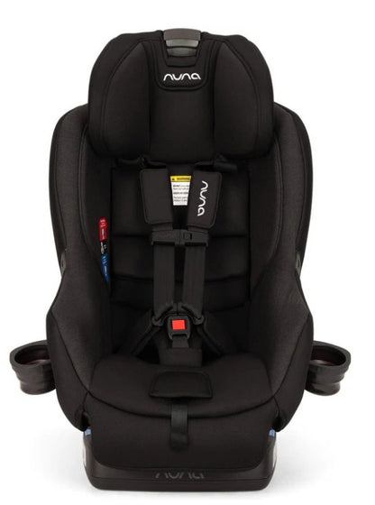 Nuna RAVA Fire Retardant-Free Convertible Car Seat Caviar Color