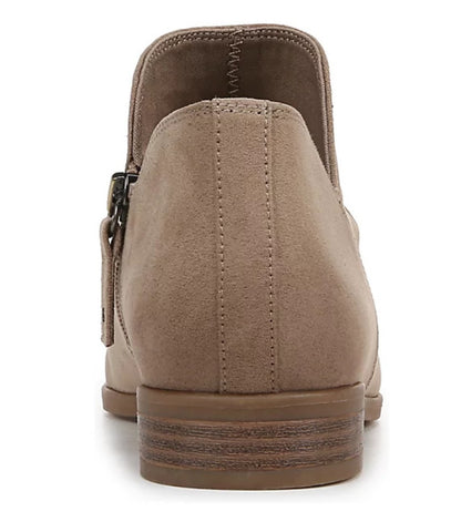 Dr. Scholl's Women's Rae Zip Shooties - Boots- Taupe - New in Box