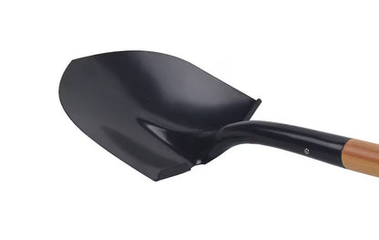 Project Source D-Handle Garden Shovel, Hardwood and Steel 19.75in 3351651