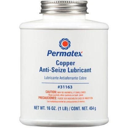 Permatex 31163-12PK Copper Anti-Seize Lubricant, 1 lb (Pack of 12)