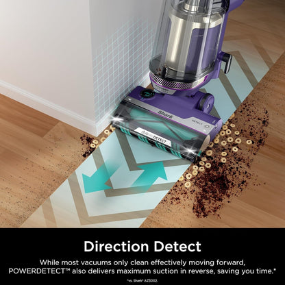 Shark - PowerDetect Upright Vacuum with DuoClean Detect Technology - AZ4002  NEW