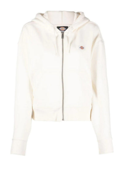 Dickies Oakport Zip-Hoodie Women's | White |  Classic Regular Fit Hoodie