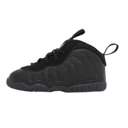 Nike Little Posite One Anthracite Black Sneakers, Size 1Y FN7314-001