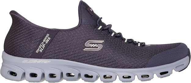 SKECHERS  Slip-ins Glide -Step Vibey Memory Foam Washable Vegan - Plum - 104557