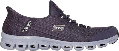 SKECHERS  Slip-ins Glide -Step Vibey Memory Foam Washable Vegan - Plum - 104557