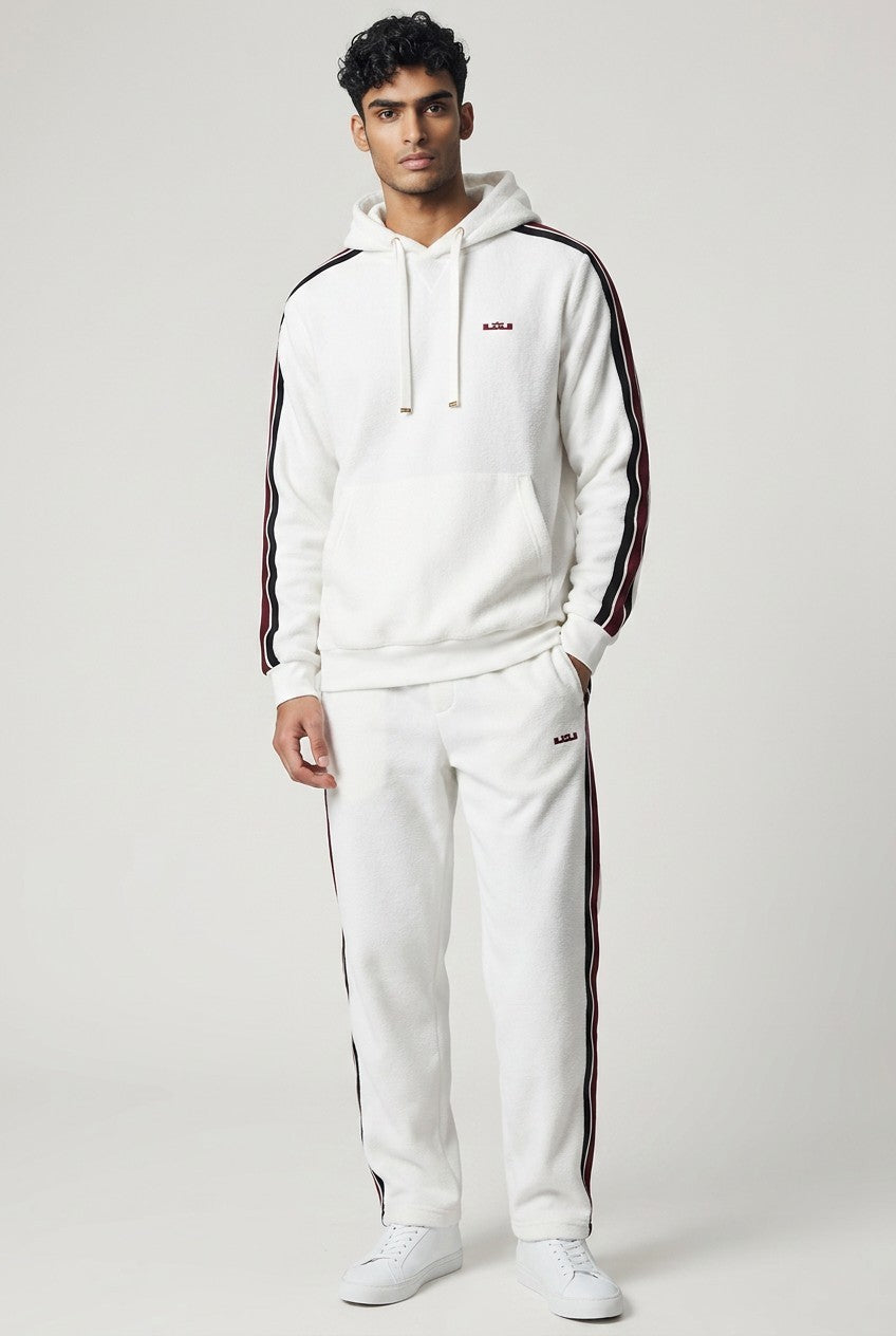 NEW Nike LeBron James Therma-FIT Standard Issue Hoodie White Mens XXL HV3403-133