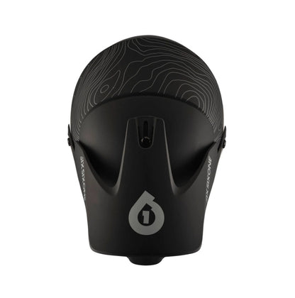 661 Reset Full Face Helmet Contour Black - Dirt Bike Helmet - Skate Helmet - XS