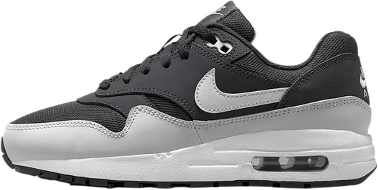 Air Max 1 Big Kids' Shoes | (Vast Grey/White/Black) | Size 6y | DZ3307-006