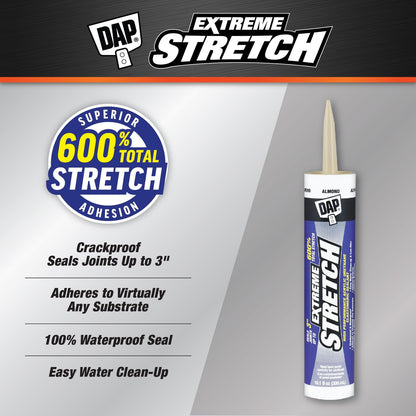 DAP 10.1OZ WHT 10.1 oz Sealant, White