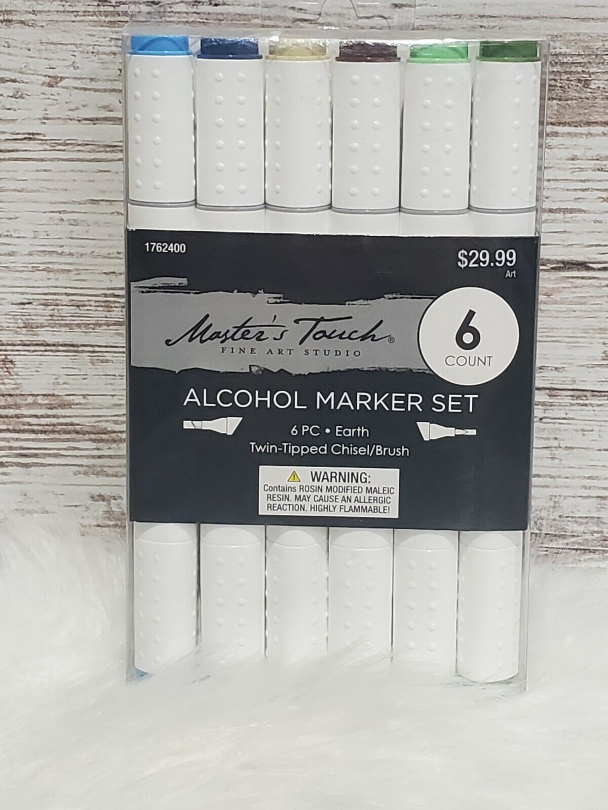 Master's Touch Alcohol 6 PC Marker Set,Various