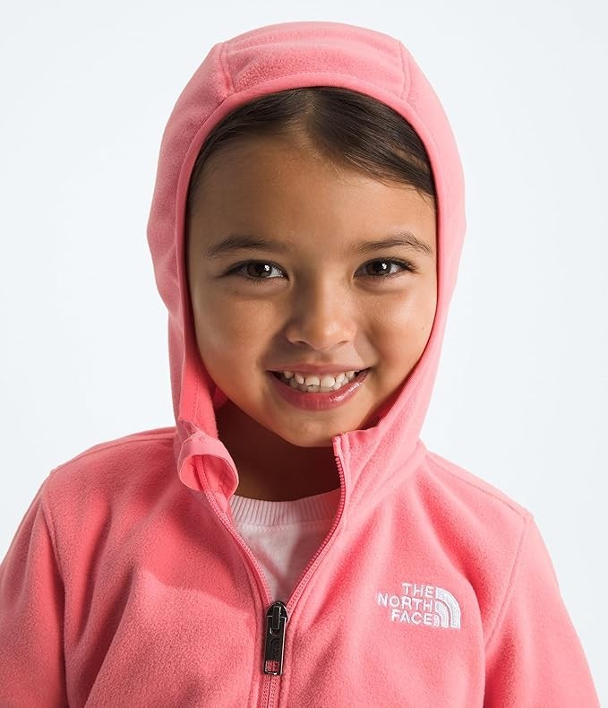 The North Face Little Kids'  Glacier Full-Zip Fleece Hoodie, Black or Pink