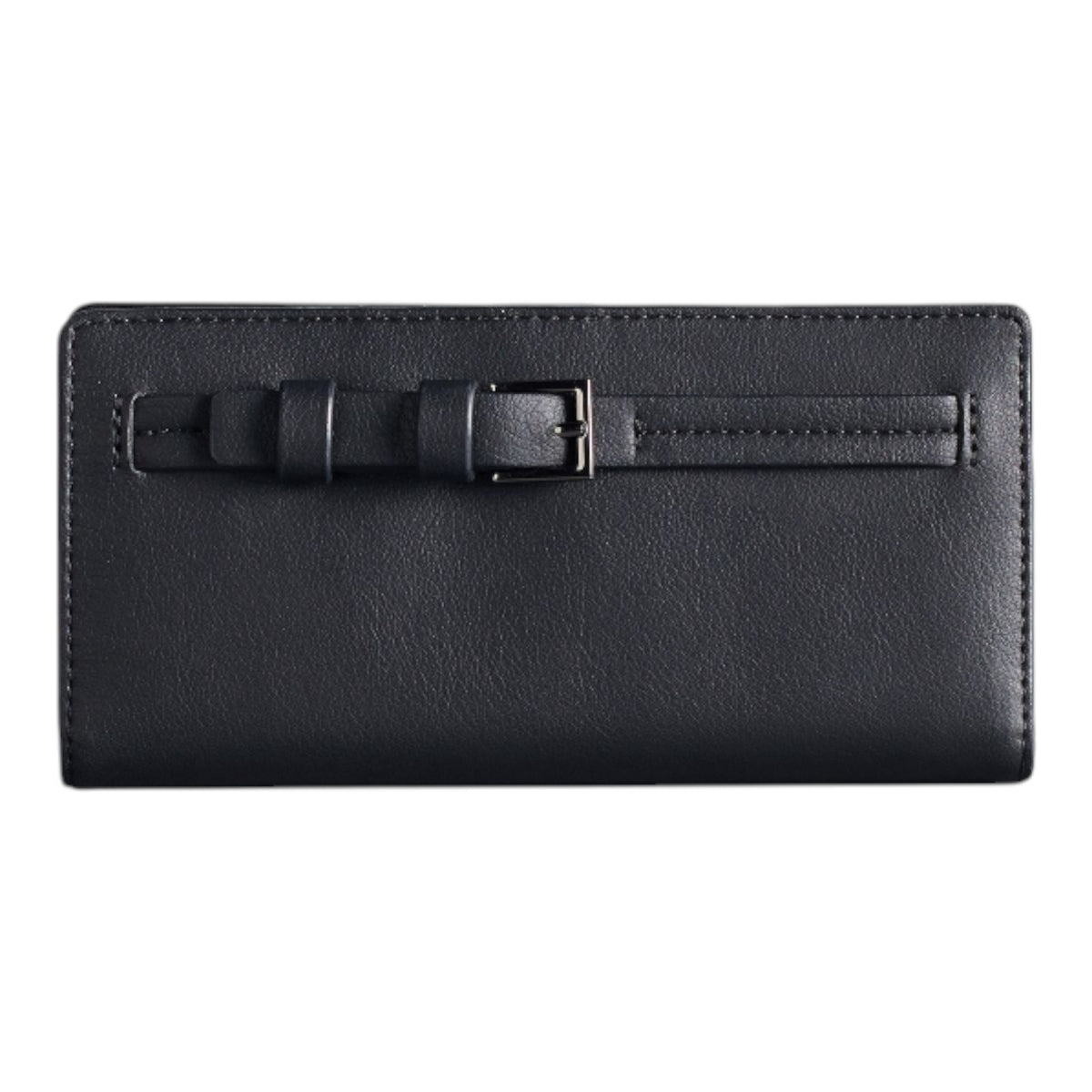 🔥 Simply Vera Vera Wang Neem Belted Wallet | Black | #50312653 🔥