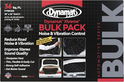 Dynamat Xtreme Sound Deadening Car Insulation Bulk Pack 10455 � Noise Dampening