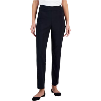 JM Collection Petite Tummy-Control Comfort waistband Pants, Black or Blue