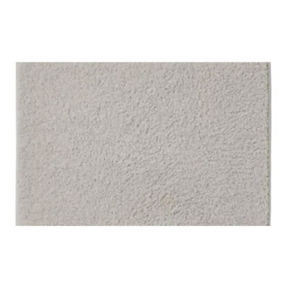Light Gray Boucle Memory Foam Bath Rug, 17" X 24"