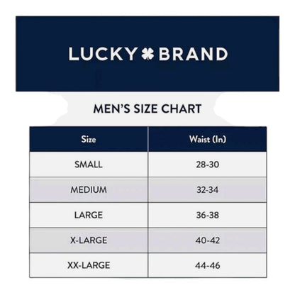 Lucky Brand Men's 4-Pack Relaxed Fit Soft Knit Boxers | Black/Grey | 2XL