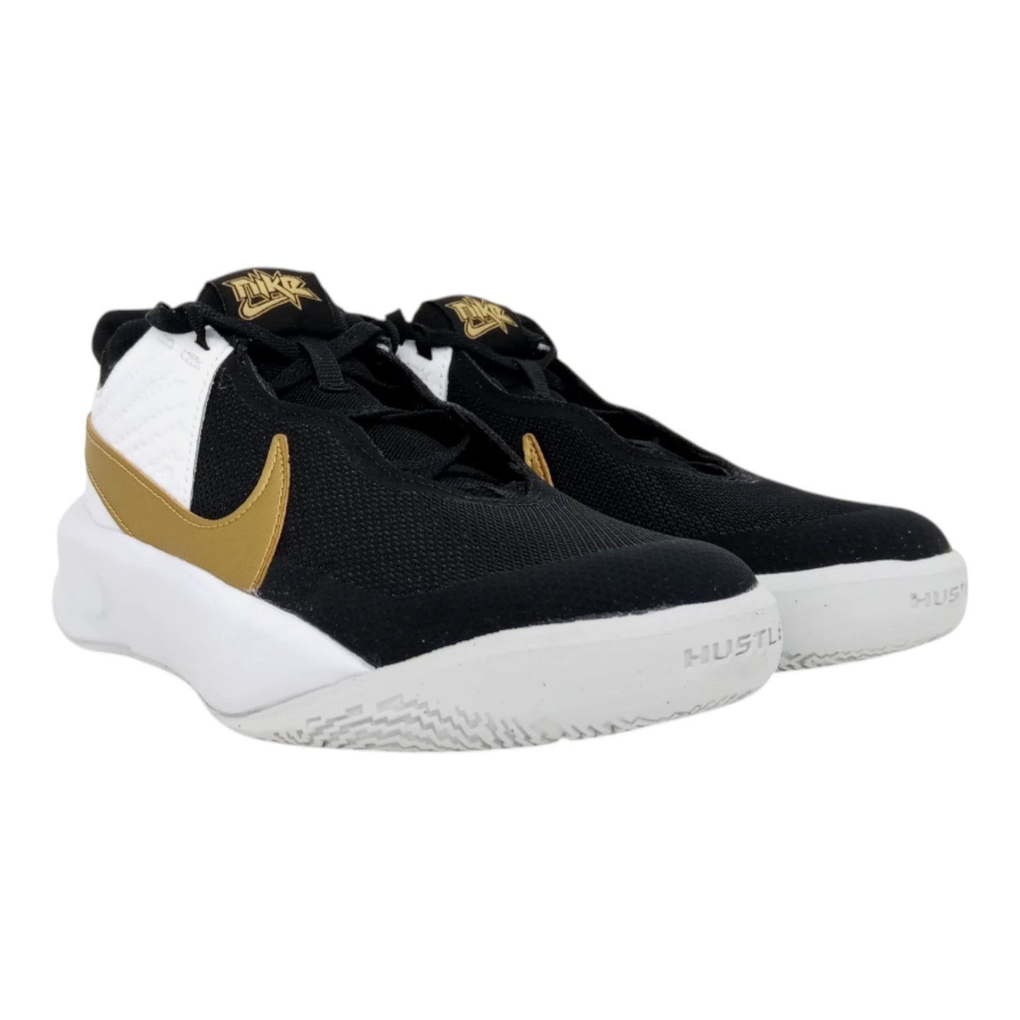 "NEW" Nike Kid's Team Hustle D 10 (GS) Basketball Sneakers Size 5Y, CW6735-002
