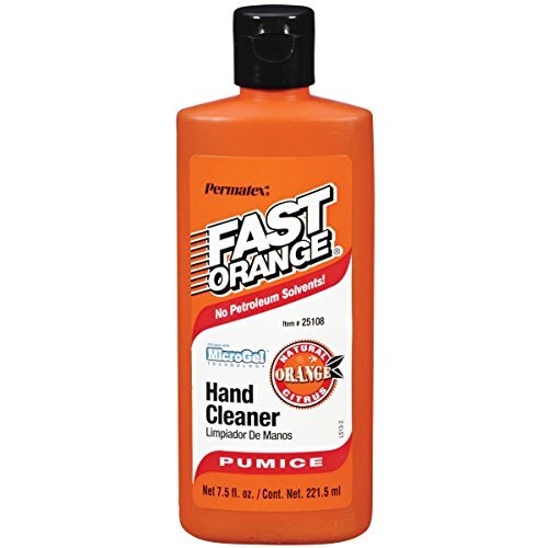 Permatex 23218-4PK Fast Orange Smooth Lotion Hand Cleaner with Pump, 1 Gallon (