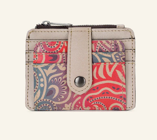PATRICIA NASH CASSIS CREDIT CARD & I.D. WALLET AEGEAN BLOOM  NWT
