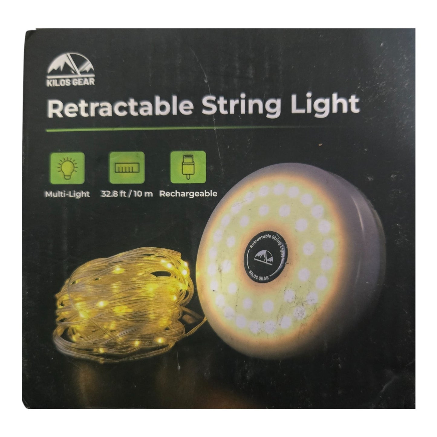 Camping Lights String Camp Lantern Better Retractable Waterproof Glowmate 4 i...