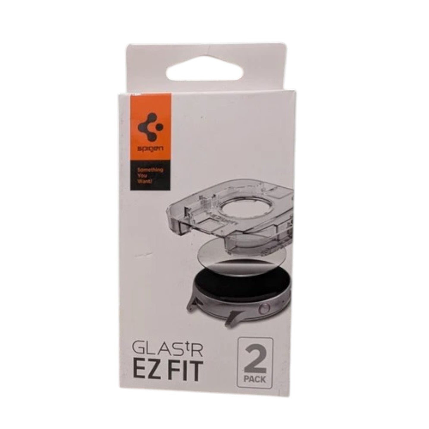 Spigen [GlasTR EZ FIT] Screen Protector for Galaxy Watch 8 (40mm) 2 Pack