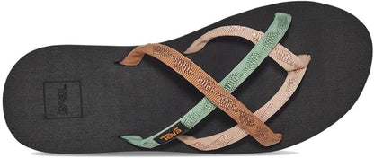 Teva Womens Olowahu Mixed B Maple Sugar Multi - Size 9