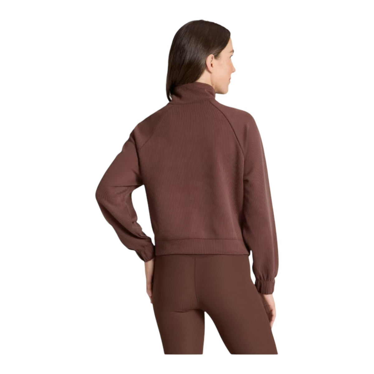 Women Airy Sleek Ribbed Full Zip Jacket - All In Motion