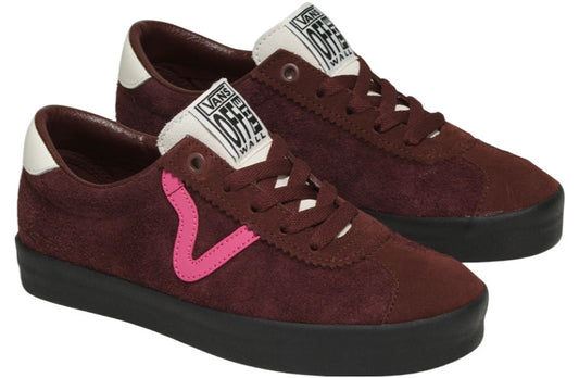 Vans Sport Low Suede M - 6.5, W - 8.5 Sneakers Pop Brown Pink Ivory Skater Shoes