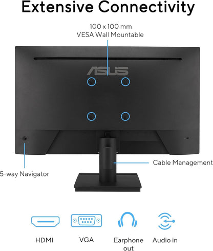 Asus VA249HG 24" FHD 1920x1080 120Hz 1ms IPS Gaming LCD Monitor