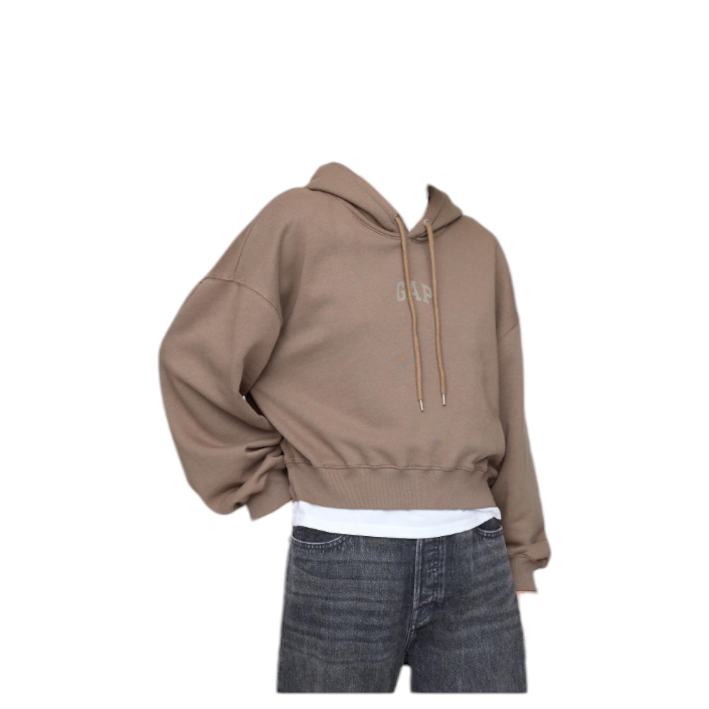 Gap Vintage Soft Cropped Hoodie | #523563 | S, M, L | Brown or Blue