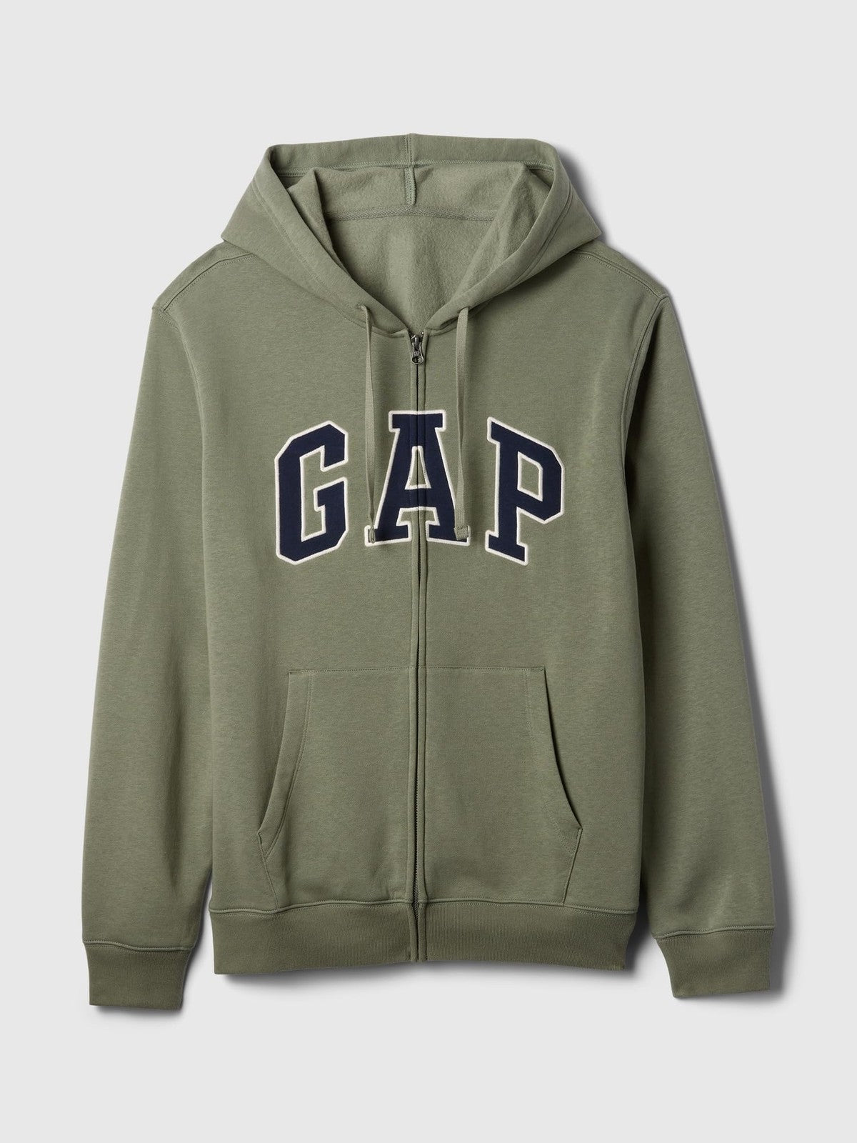 GAP Logo Heritage Hoodie Hooded Full Zip Sweatshirt