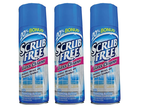 All in One Cleaner Scrub - For Windows, Mirrors and Plexiglass Furniture