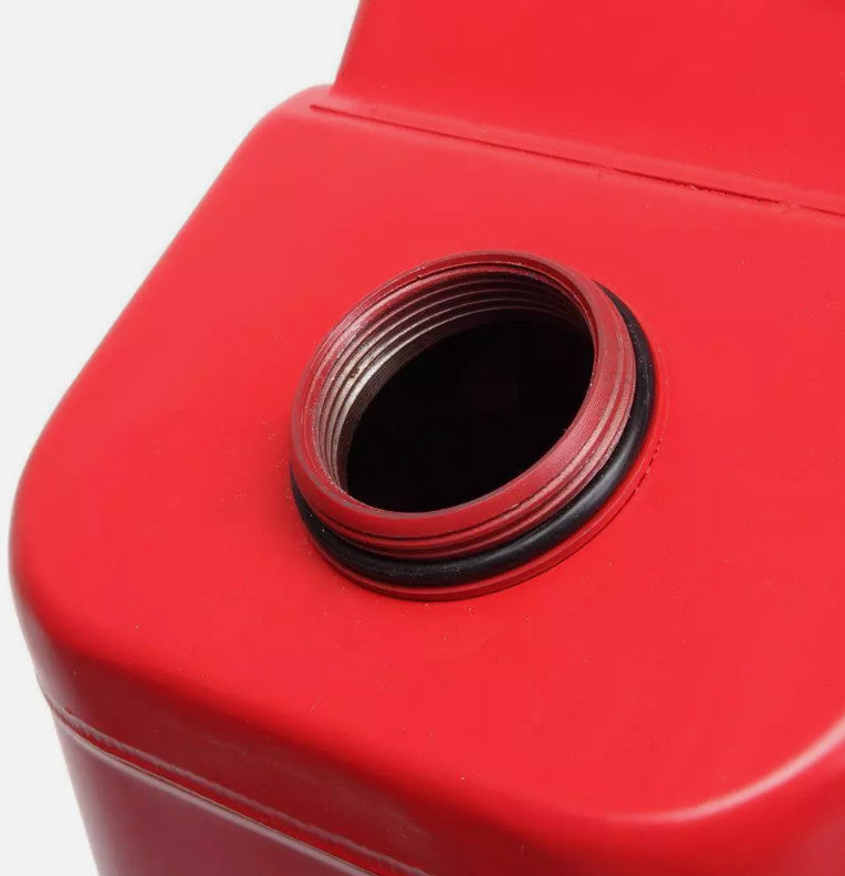 5 Gallon Large Capacity 20L Gas Gasoline Can Fuel Backup Metal Steel Tank Red