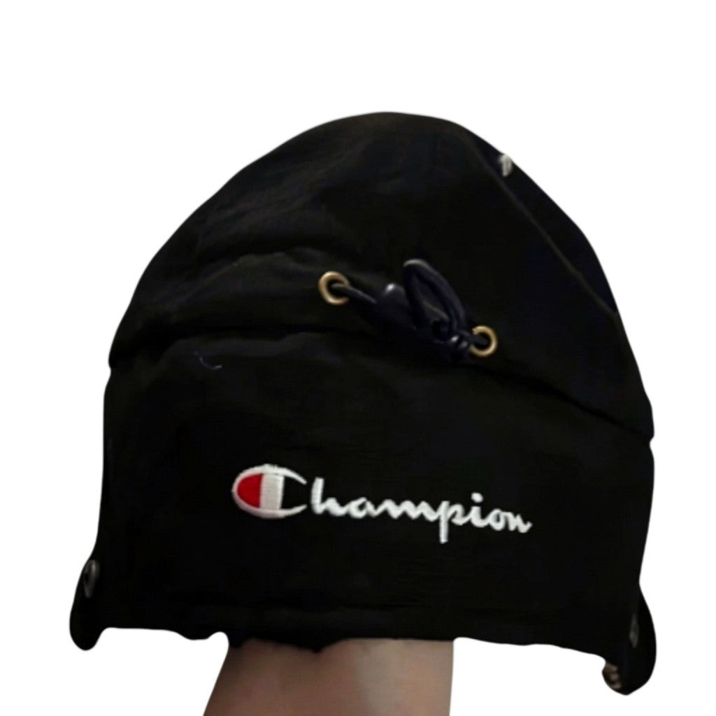 Champion Squall Ear Flap Cap Hat Black Camouflage One Size Fits Most