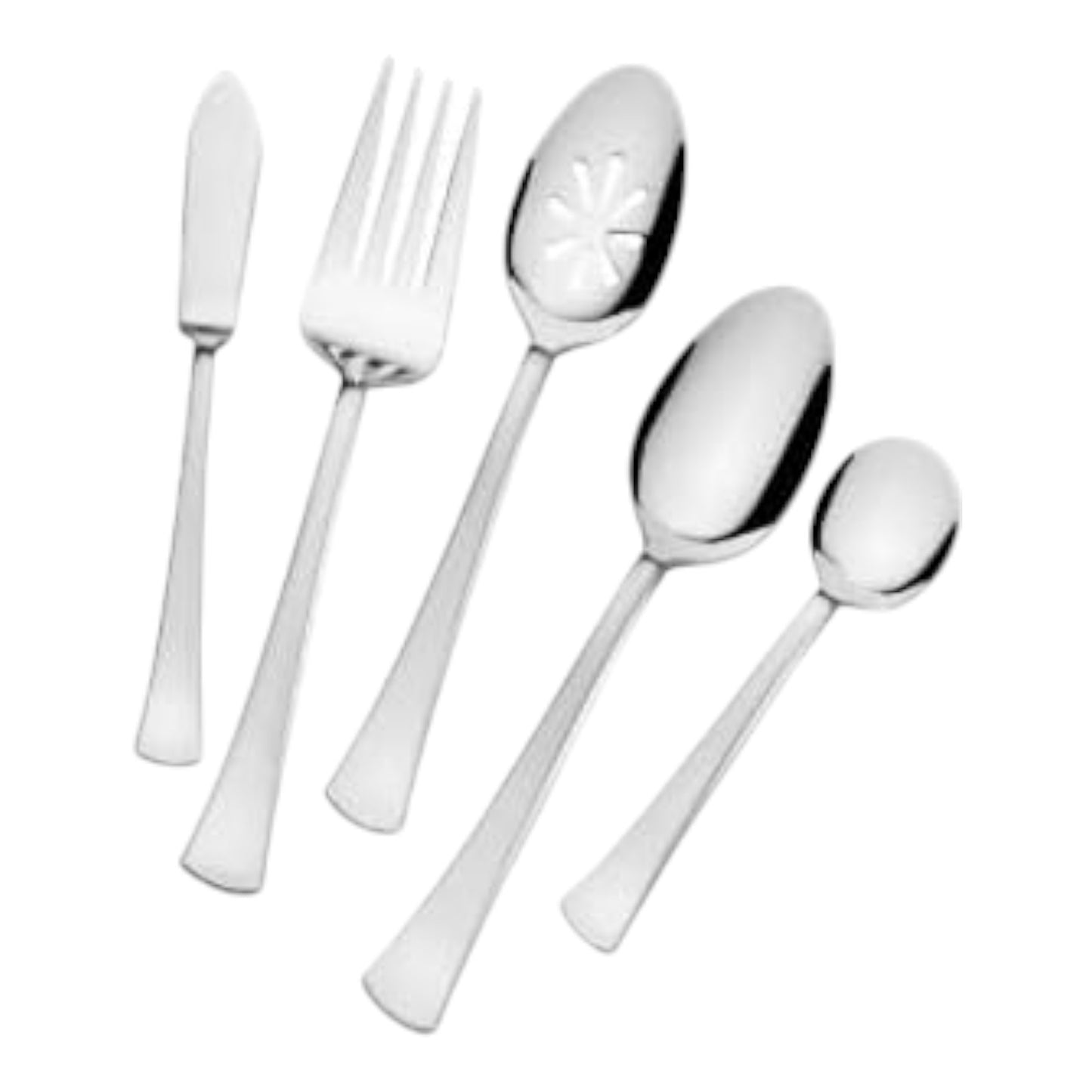 International Silver Fulton Satin 18.0 Stainless Steel 51 Pc Flatware Set NEW