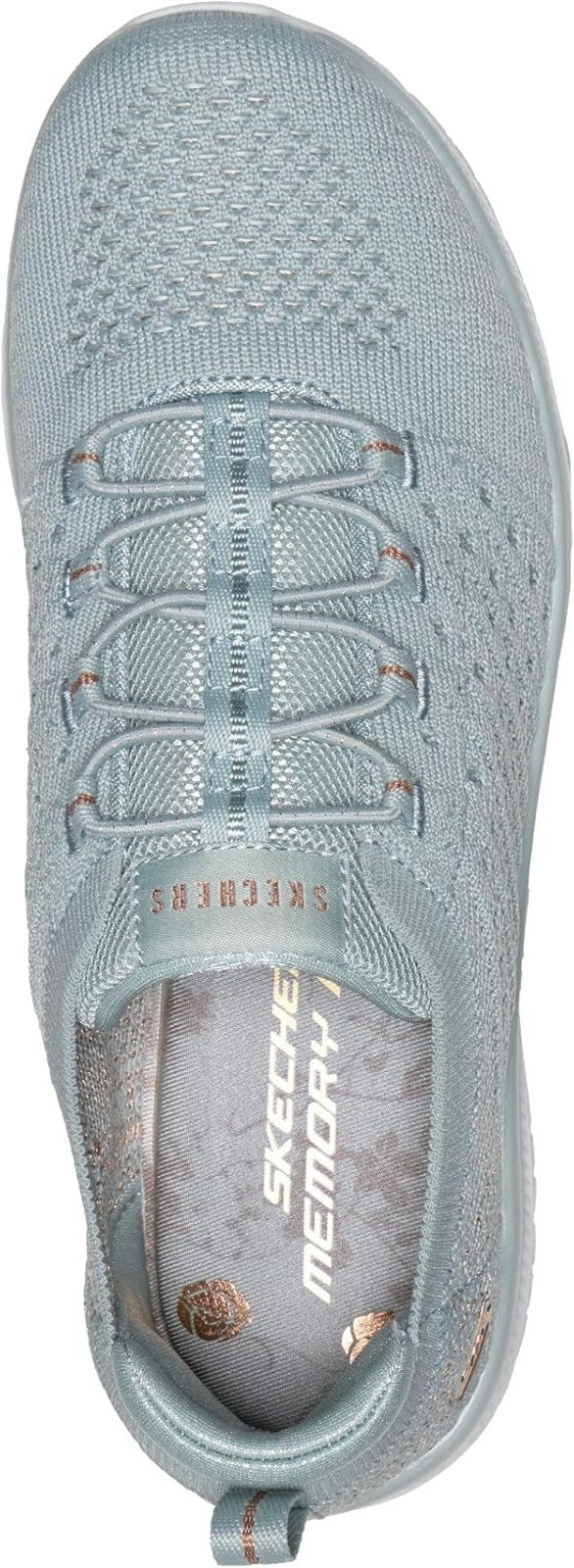 Skechers WOMENS VIRTUE COPPER DREAM SLIP ON SNEAKER - 104723