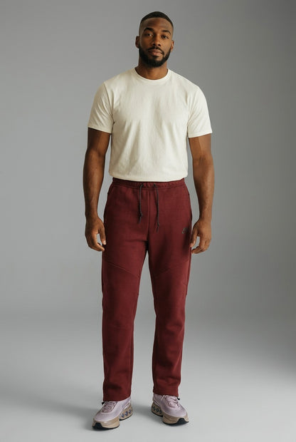 Nike Tech Fleece Open-Hem Pants Men’s Large IM0697-619 Dark Team Red