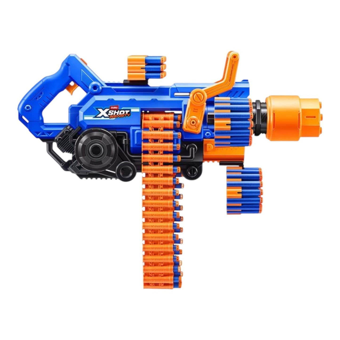 Xshot Insanity Motorised Smoking Barrel with 72 Darts - Zuru - Air Pocket Tech