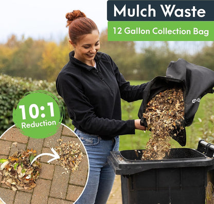 GreenSweep Vac & Blow Compact 3 In 1 Vacuum, Blower & Mulcher For Small Yards