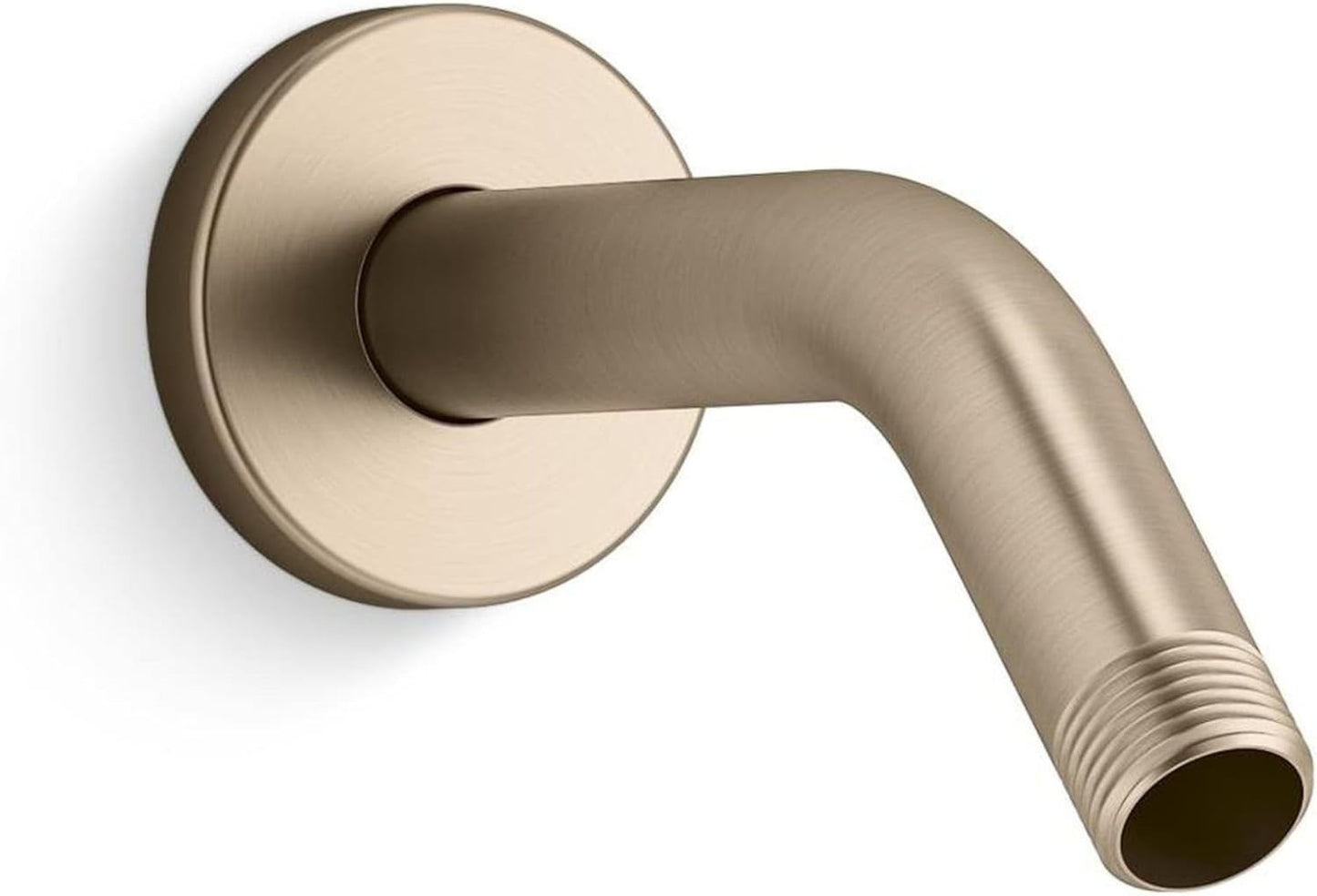 New Kohler K-26318-BV Statement Shower Arm and Flange, Vibrant Brushed Bronze