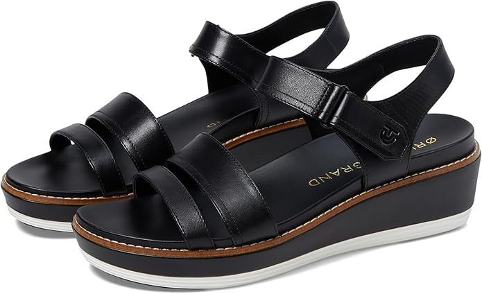 COLE HAAN $170 ORIGINALGRAND PEYTON FLATFORM Sandals Women's Shoes, 8.5 - W29837