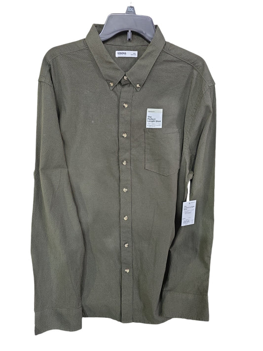 Sonoma Goods For Life The Perfect Length Shirt,Green,XXL