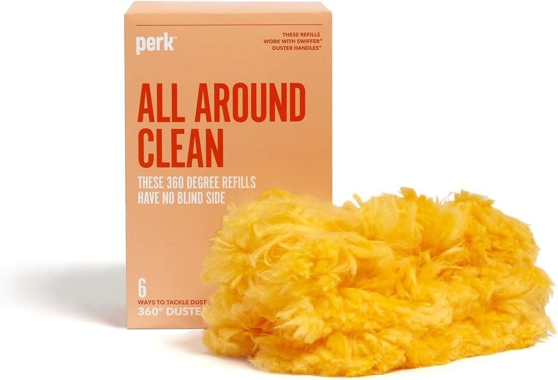 Perk 360 Duster Refills, Yellow, 6/Pack (Pk54912)